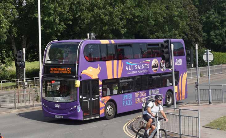 Plymouth Citybus Alexander Dennis Enviro400 538